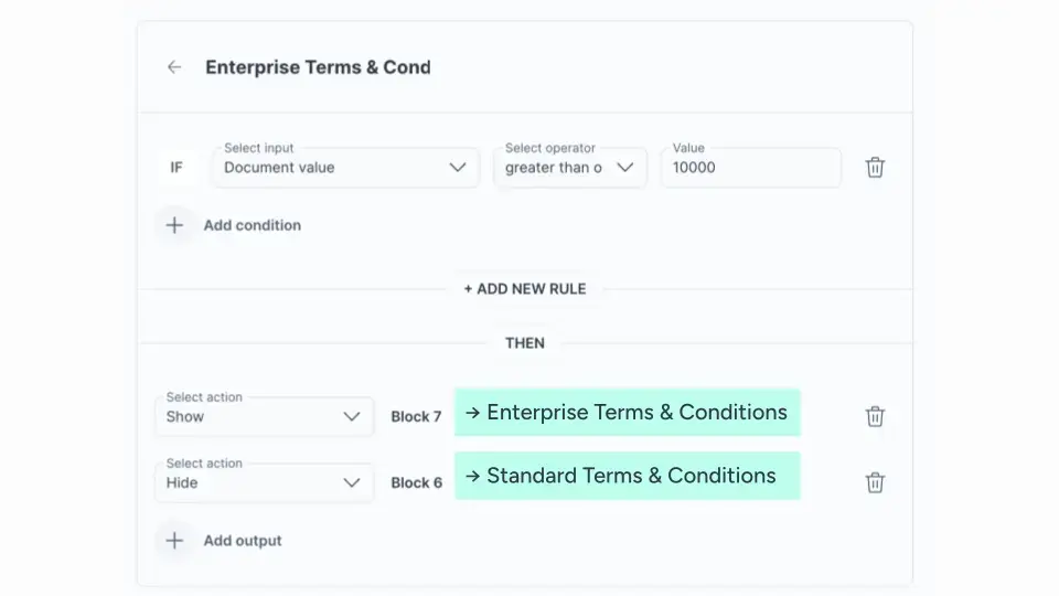 Conditiinal content - use case 3